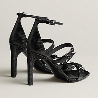 Liv 90 sandal - Black | Hermès USA